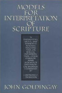 Models for Interpretation of Scripture